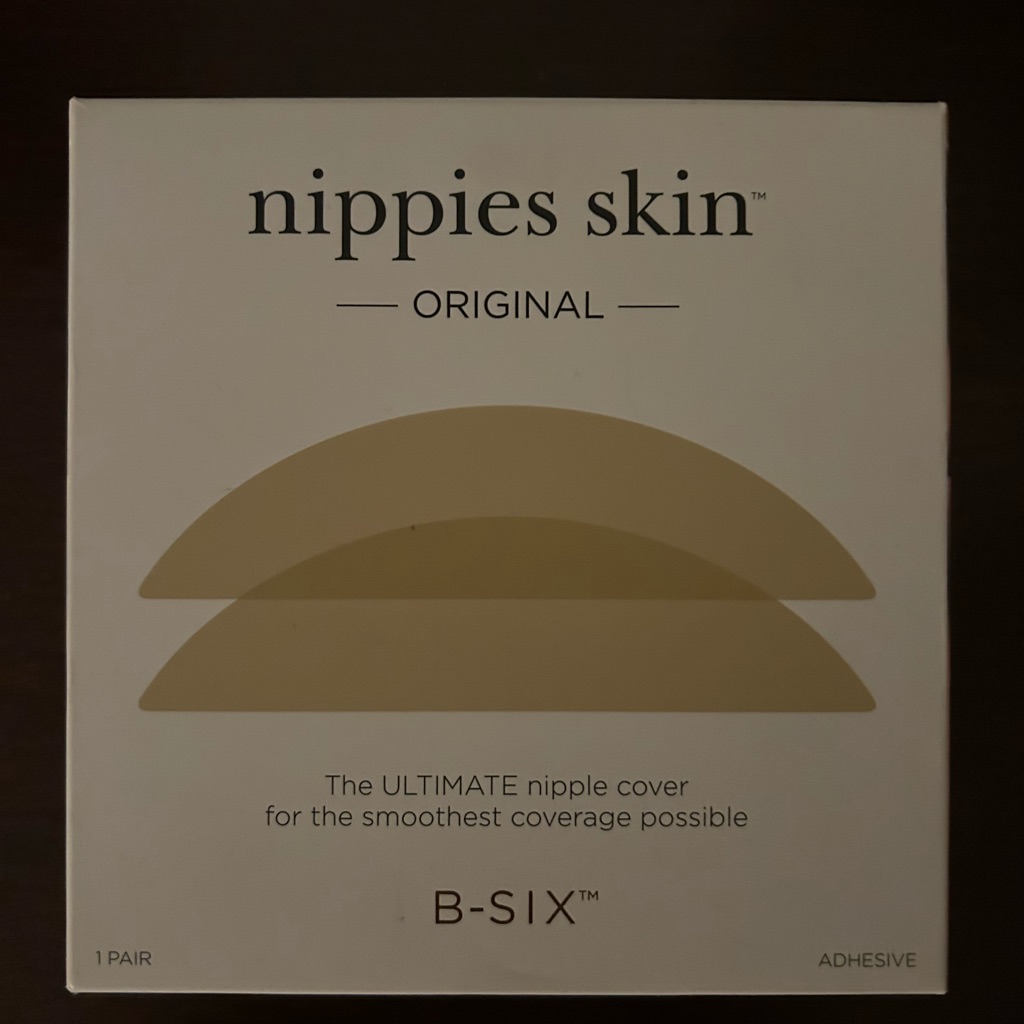 BSix Nippies Skin Original Adhesive Covers  Color Light Size LXl